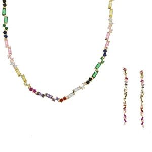 Multicolor Gemstone Necklace
